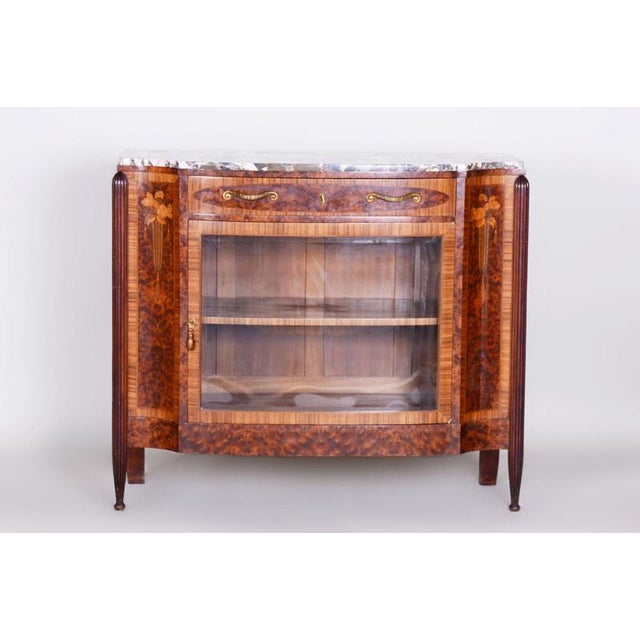 Architect: Paul Follot The height of the desk top:108 cm. (42.5 in) Conceived in the spirit of French Art Deco, this...