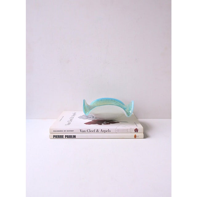 Italian Murano Art Glass Bowl For Sale In New York - Image 6 of 11