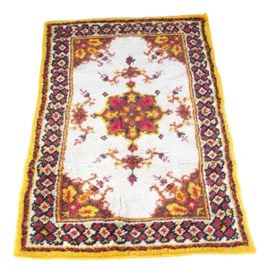 Mid-Century Czechoslovakian Wool Runner Rug, 1960s