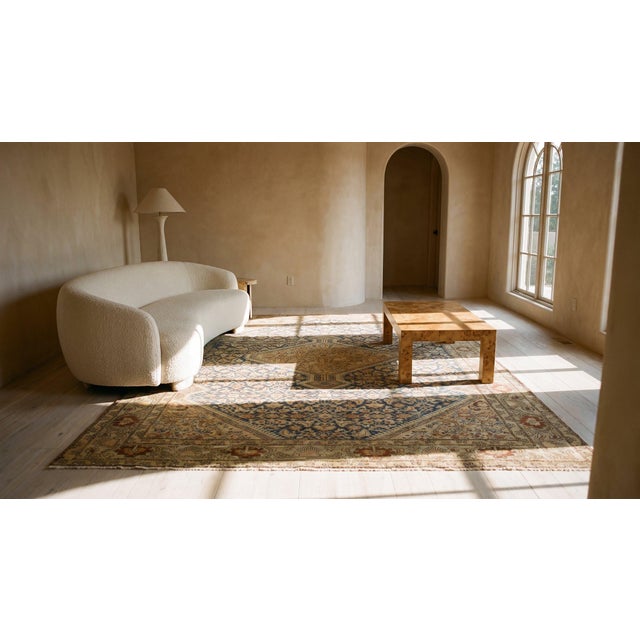 Early 20th Century Persian Malayer Rug For Sale - Image 13 of 15