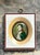 Vintage German Hand-Painted Portrait For Sale In West Palm - Image 6 of 12