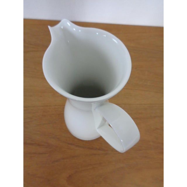 White Porcelain Salier Vase by Siegmund Schütz for KPM Berlin, Germany, 1951 For Sale - Image 8 of 16