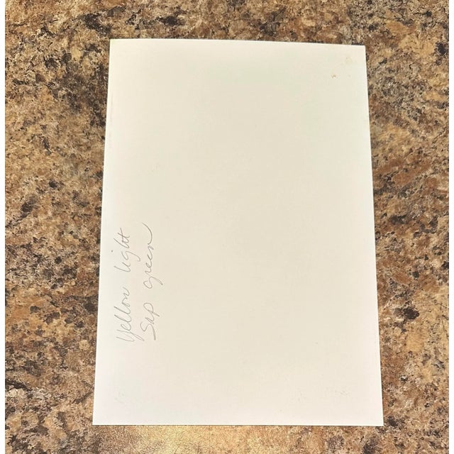 Contemporary “Spring Reach” Signed Original Watercolor Botanical by Nancy Smith For Sale - Image 3 of 3