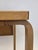Wood Dl82 Folding Table and 65 Chairs by Alvar Aalto for Artek 1960s, Set of 7 For Sale - Image 7 of 18