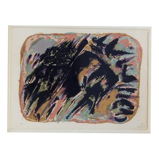 Alfred Manessier, Abstract Composition, 1975, Lithograph For Sale