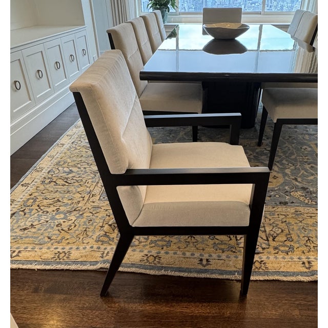 Modern Set of 10 Custom Dining Chairs For Sale - Image 3 of 7