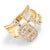 Early 21st Century Baguette Diamond Adjustable Gold Fashion Ring, Size 5 For Sale - Image 5 of 6