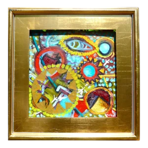 "New Mexico" Framed Oil Painting