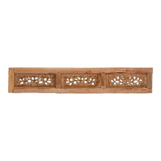 Antique Sun Bleached Carved Fragment For Sale