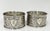 Late 19th Century English Silver Napkin Rings attributed to William Hutton & Sons, 1895, Set of 2 For Sale - Image 5 of 6
