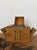 Mid-Century Modern Art Deco Style Burr Walnut Smoker's Cabinet, 1950s For Sale - Image 6 of 9
