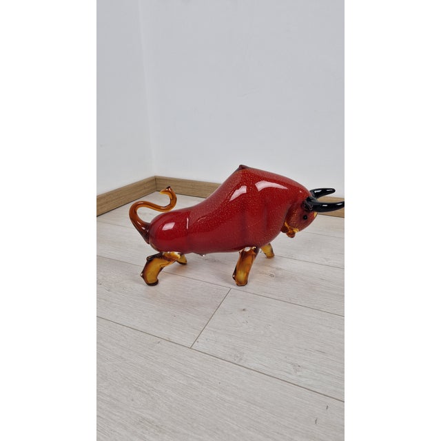 Elio Schiavon, Bull Model, 1980s, Murano Glass For Sale - Image 12 of 18