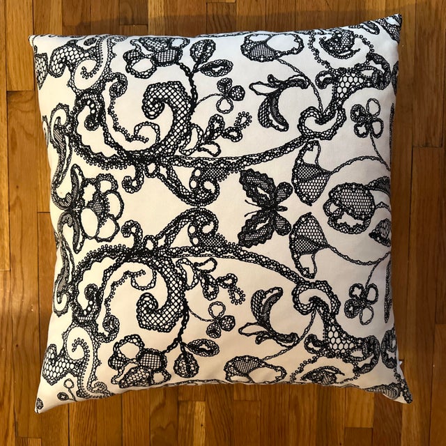 2020s Handcrafted Decorative Pillow Case For Sale - Image 5 of 6