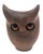 Offered is a vintage, mid 20th Century carved and lathed Myrtlewood (from Oregon) owl figurine with orange plastic eyes....