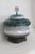 Tony Evans Raku Pottery Lidded Jar Drip Glaze Finish With Wood Display 4840b For Sale - Image 12 of 18
