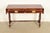 Baker Furniture English Regency Lyre Base Console or Sofa Table For Sale In South Bend - Image 6 of 13