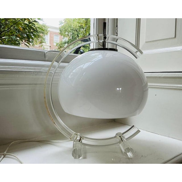 Table Lamp in Acrylic Glass from Dijkstra For Sale - Image 8 of 8