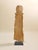 The Vintage Monumental Carved Curly Maple Drapery Sculpture- Artist Uknown For Sale - Image 4 of 13