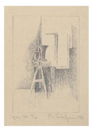 Pia Schutzmann, 1982, Lithograph on Paper