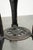 Antique English Side table with Cast Iron Base and Round Wooden Tabletop For Sale - Image 11 of 12