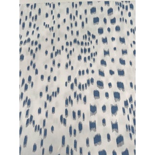 Brunschwig and Fils Les Touches Fabric Cadet Blue - 3 Yards For Sale