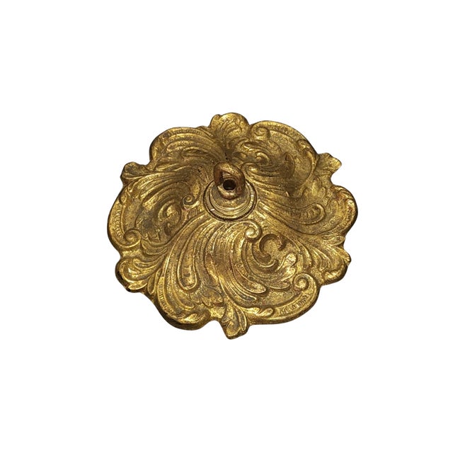 Transparent Dennis & Leen Large Rock Crystal Gilt Six-Light Chandelier For Sale - Image 8 of 8