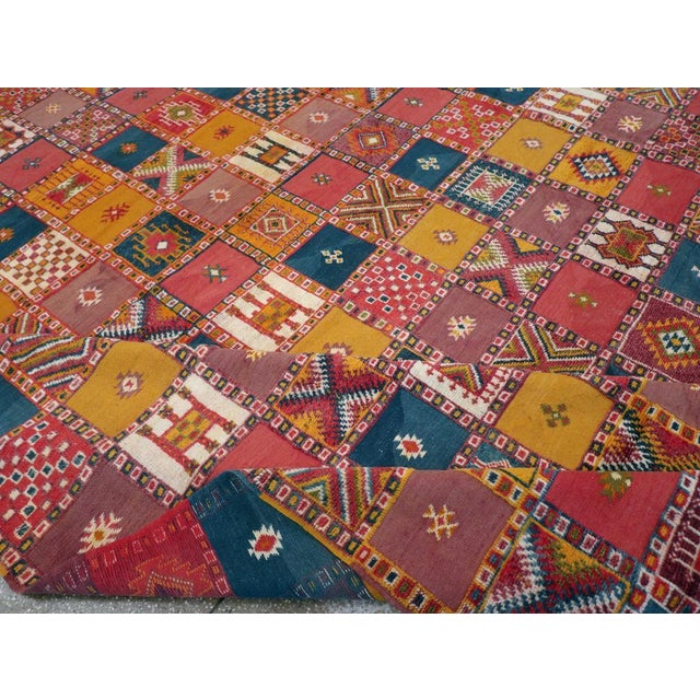 Textile Galerie Shabab Collection Mid-20th Century Vintage Moroccan Oversize Carpet For Sale - Image 7 of 8