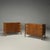 William Hinn, Swedish Mid-Century Modern, Sculptural Dressers, Walnut, 1970s Pair of modern 'Exoskeleton' chests designed...