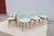 Danish Iskos-Berlin for Muuto Blue Leather Fiber Side Chairs Wood Base, Set of 6 For Sale - Image 10 of 18