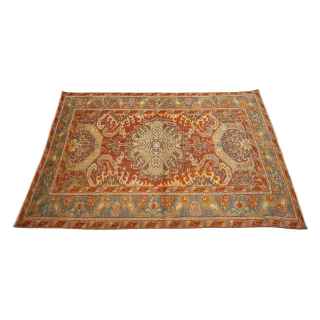 Vintage Turkish Kaisari Rug For Sale - Image 4 of 7