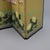 Early 20th Century Chinese Floral Decorated and Ebonized Folding Table Screen 20thC For Sale - Image 5 of 15