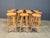 Wood Alpine Chalet Stools in Wood, 1970s, Set of 11 For Sale - Image 7 of 13