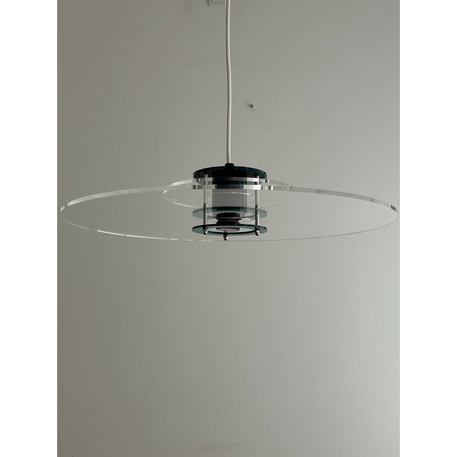 Mid-Century Modern Space Pendant Lamp from Design Light, 1980s For Sale - Image 3 of 14