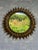 Spanish Gilt Metal Round Sunburst Mirror For Sale - Image 9 of 9