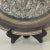 Baroque Vintage Oneida Silverplate Round Serving Tray With Handles For Sale - Image 3 of 13