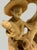Vintage Chinese Carved Soapstone Fisherman & Boy Fish Basket Sculpture 7" For Sale - Image 10 of 13