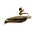 Traditional 1990s Pair of Tiffany & Co Estate Leaf Earrings Clip-on 14k Gold Plated For Sale - Image 3 of 8
