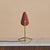 1950s 1950s Petite Italian Red Enamel Table Lamp by Stilux For Sale - Image 5 of 11