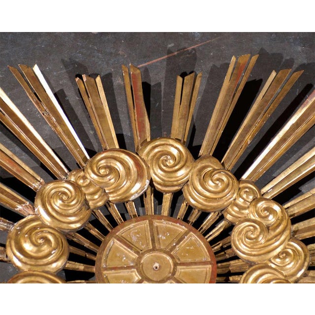 Large Italian Cloudy Sunburst For Sale In Atlanta - Image 6 of 10