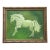 Horse English Traditional Impressionism Surrealism Expressionism Green Original Oil Painting Cleo PLowden For Sale