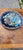 Vintage Japanese-Style Porcelain Peacock Charger Plate With Floral Motif For Sale - Image 4 of 12