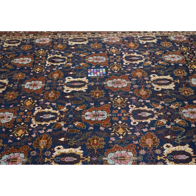 Antique Persian Veramin Rug 7'10'' X 10'5'' For Sale - Image 10 of 12