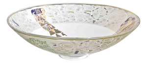 Large Artis Orbis Gustav Klimt Bowl Centerpiece from Goebel, Mid-20th Century