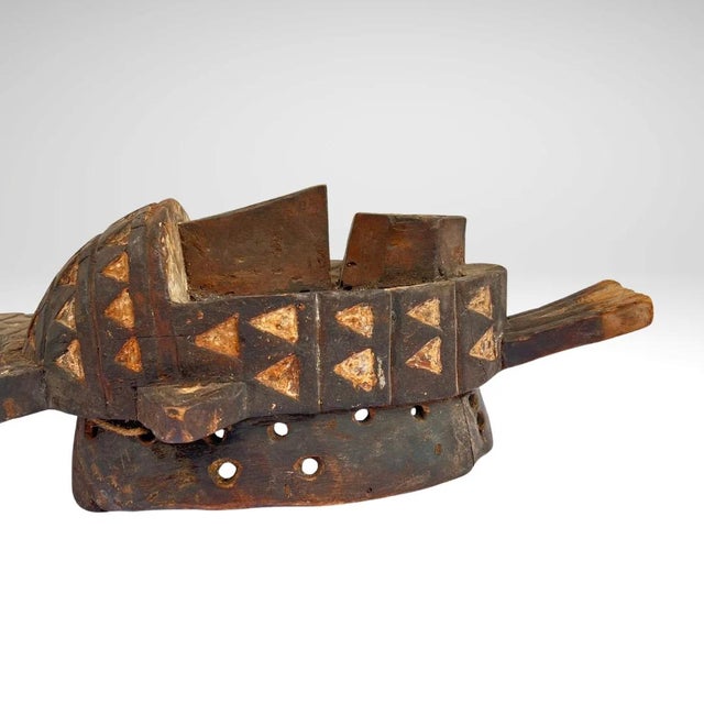 Early 20th Century Early 20th Century Bobo Wooden Mask Burkina Faso For Sale - Image 5 of 9