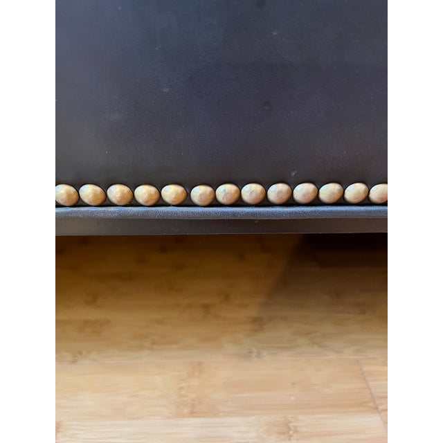 2000 - 2009 Custom Leathercraft Swanky Sectional Sofa For Sale - Image 5 of 12