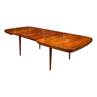 3 in 1 Extendable Dining Table in Caviuna Wood by Carlo Hauner & Martin Eisler, Brazil, 1950s - Lot 18 For Sale