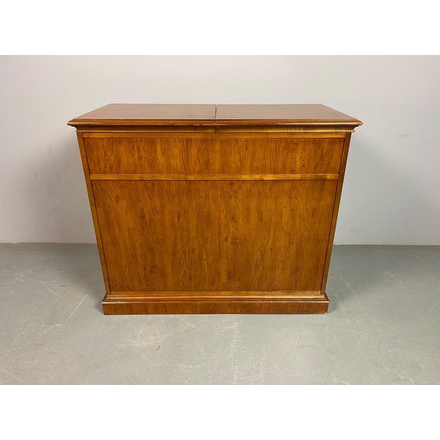 Campaign Dry Bar Buffet Server Expanding Slide-Top from Drexel Heritage, USA, 1970s For Sale - Image 17 of 18