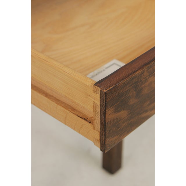 Wood Pair Stickley Arts & Crafts Mission Oak Lamp Tables For Sale - Image 7 of 17