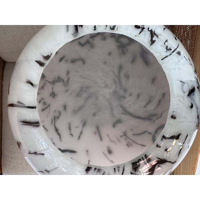 Large Murano Glass Globe Table Lamp, 1970s For Sale - Image 14 of 18