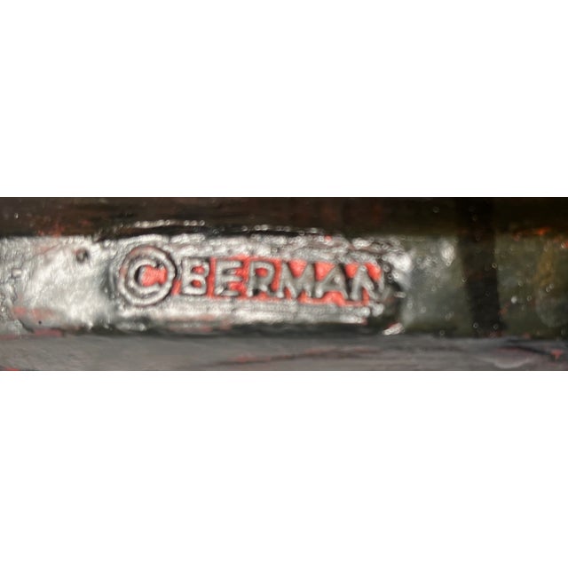 Make your world more beautiful with these impressive table lamps signed Copyright Berman. Hollywood Regency style....